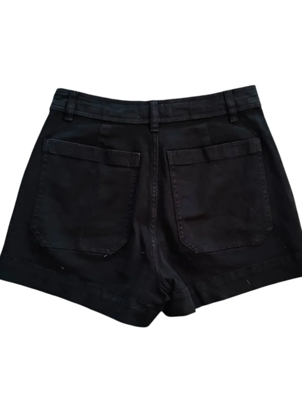 Everlane Women's Size 4 Black Shortie Shorts 3 in Inseam NEW